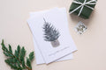 Merry Little Christmas Tree Greeting Card