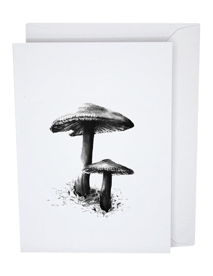 Mushroom Recycled Paper Blank Greeting Card