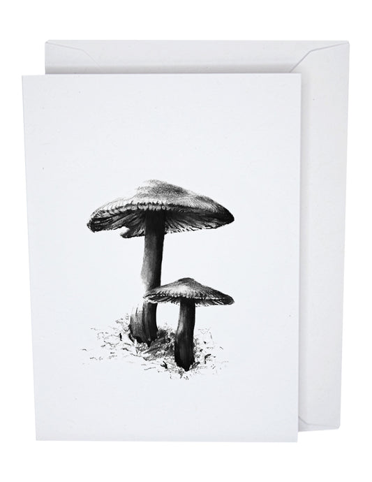 Mushroom Recycled Paper Blank Greeting Card
