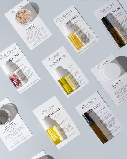 Natural Skincare Travel Minis 