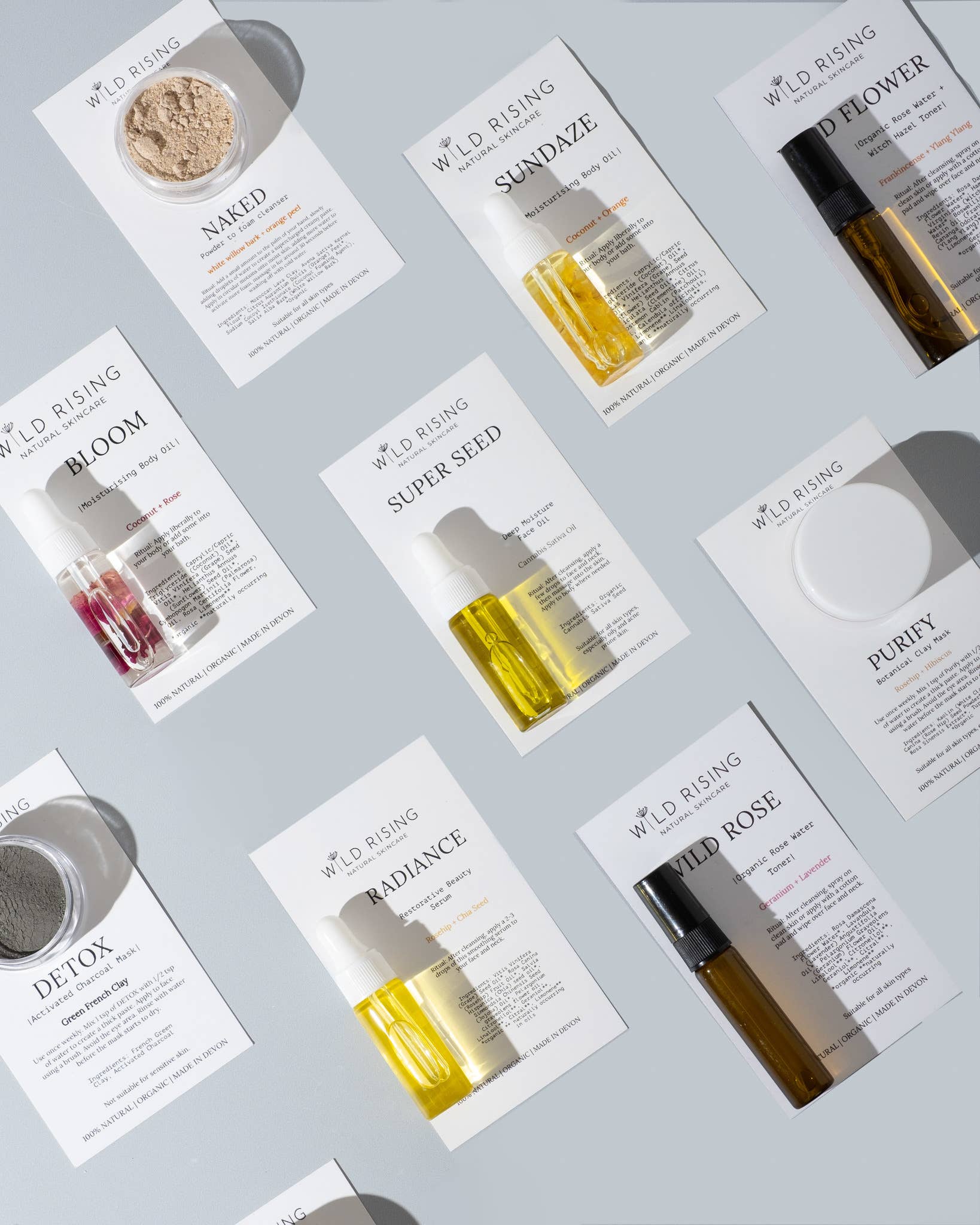 Natural Skincare Travel Minis 