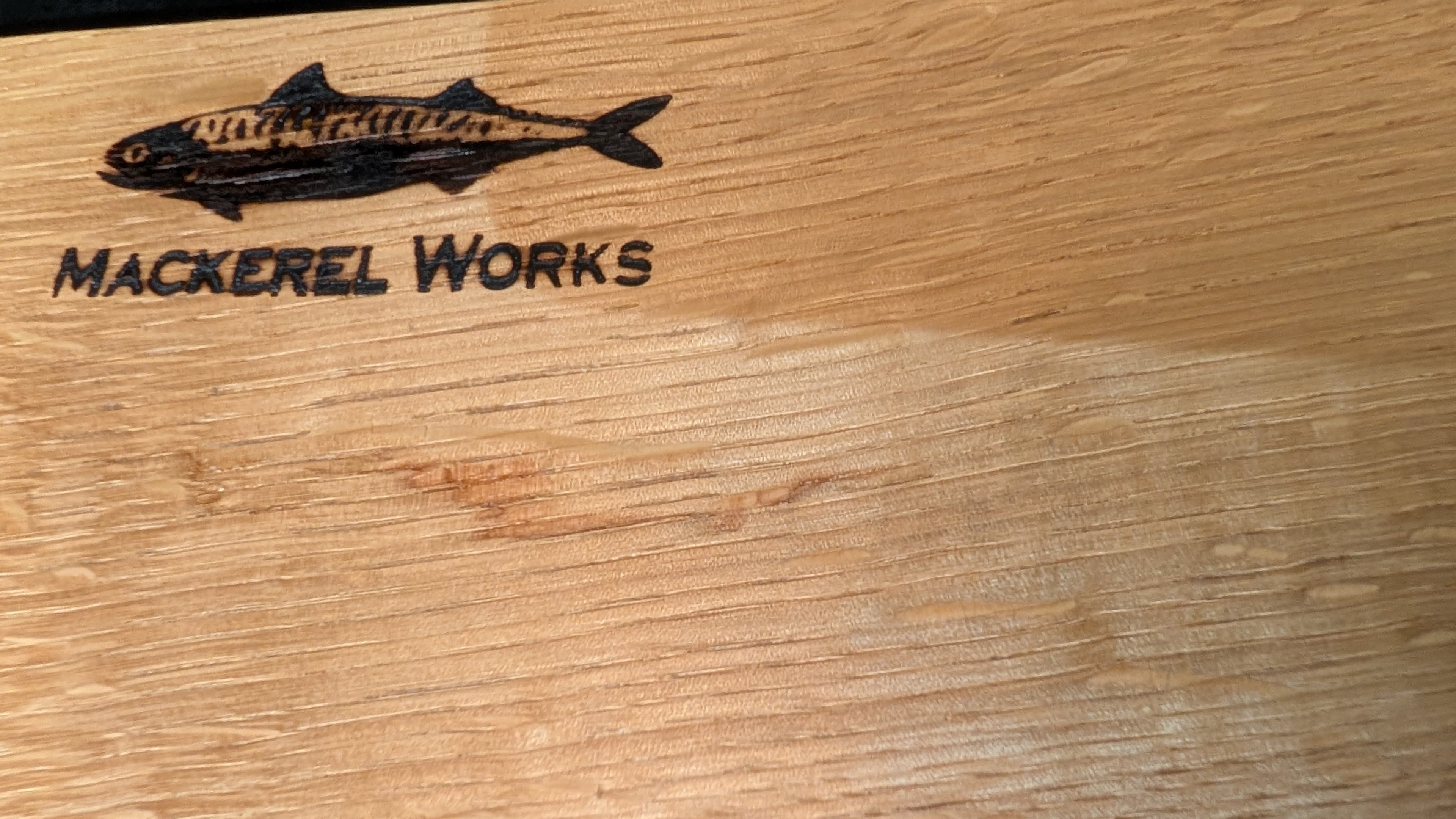 Maple & Black Resin Serving Board MABL02