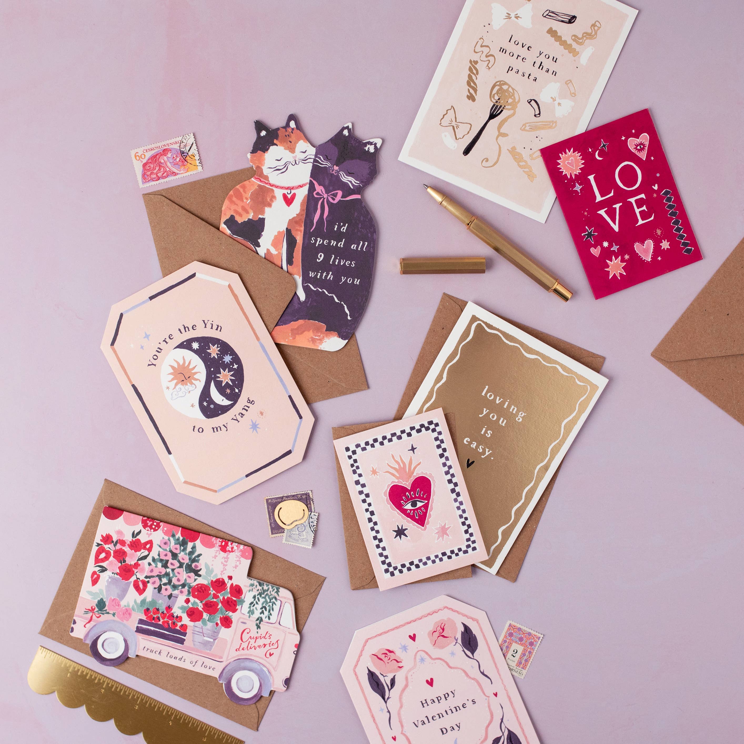 Selection Of Sister Paper Co Birthday Greeting Cards