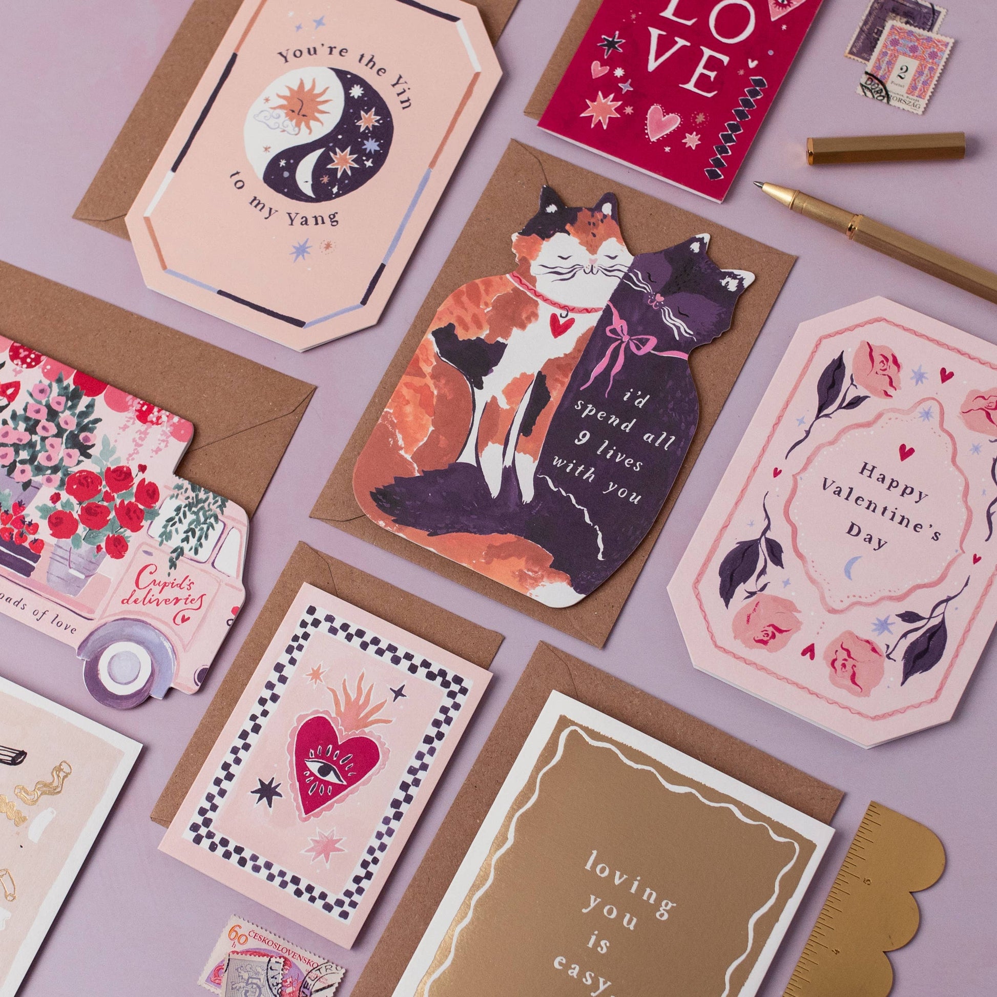 Selection of Sister Paper Co Birthday Greeting Cards 
