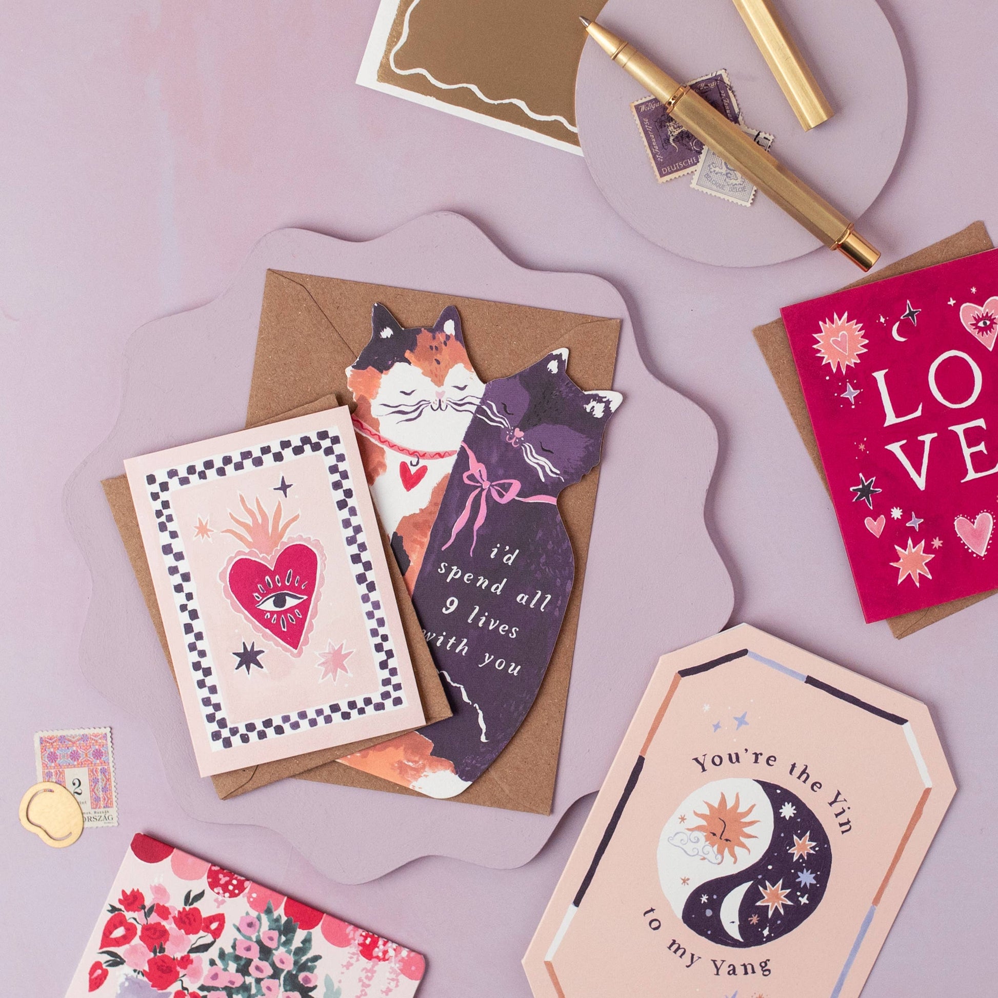 Selection of Sister Paper Co Birthday Greeting Cards 