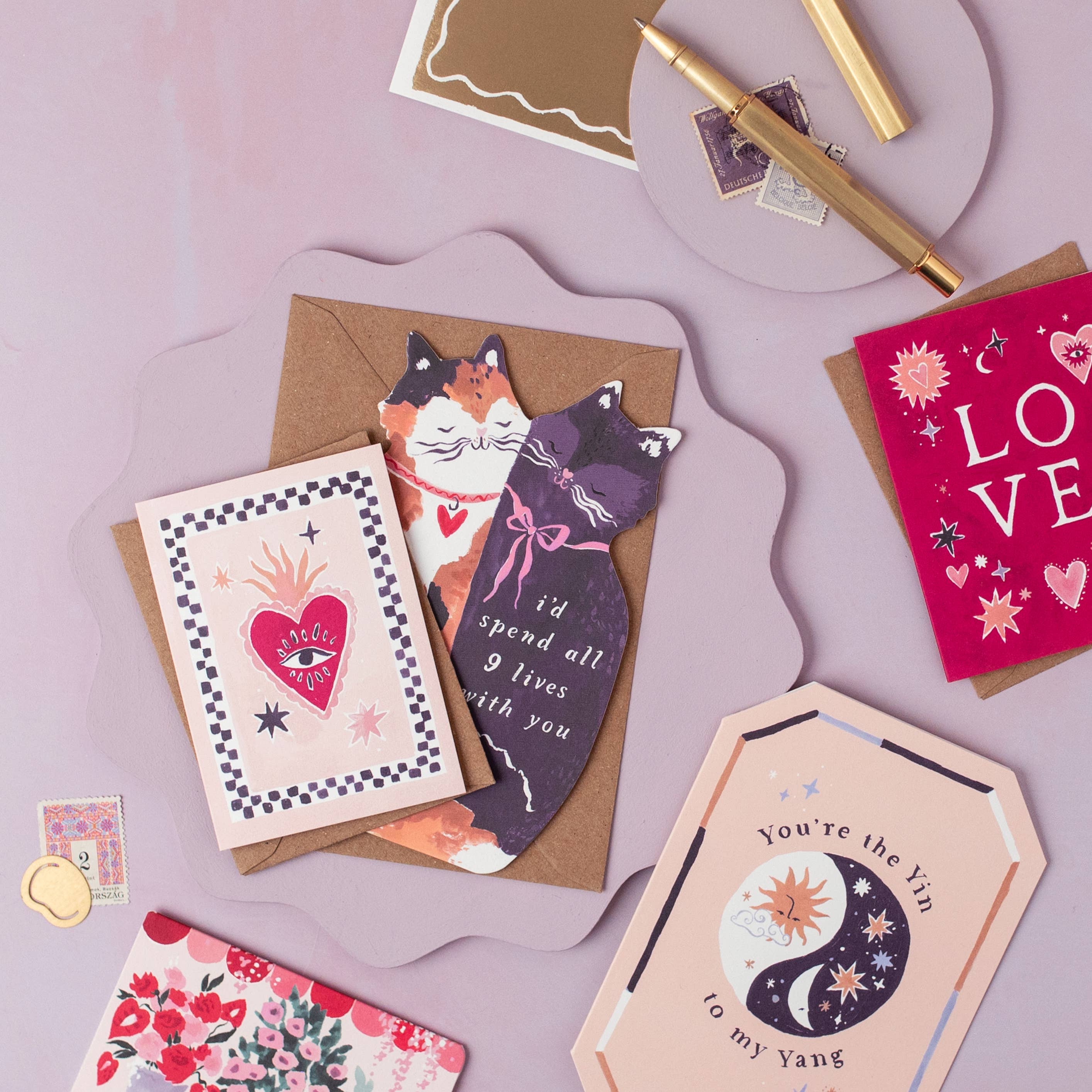 Selection of Sister Paper Co Birthday Greeting Cards 
