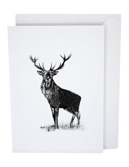 Stag Greeting Card