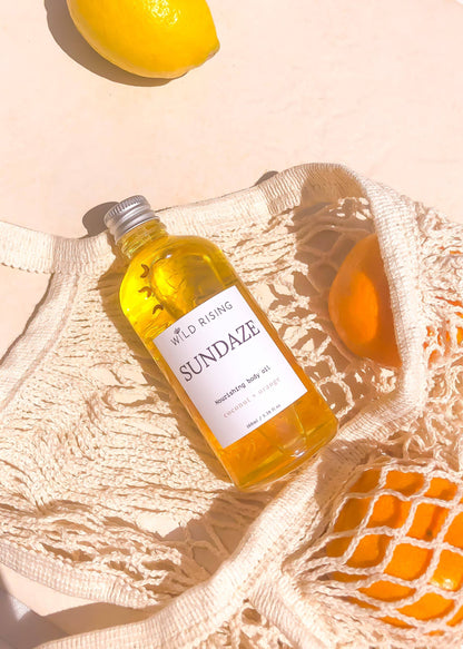 Sundaze Natural Skincare Coconut & Orange Body Oil
