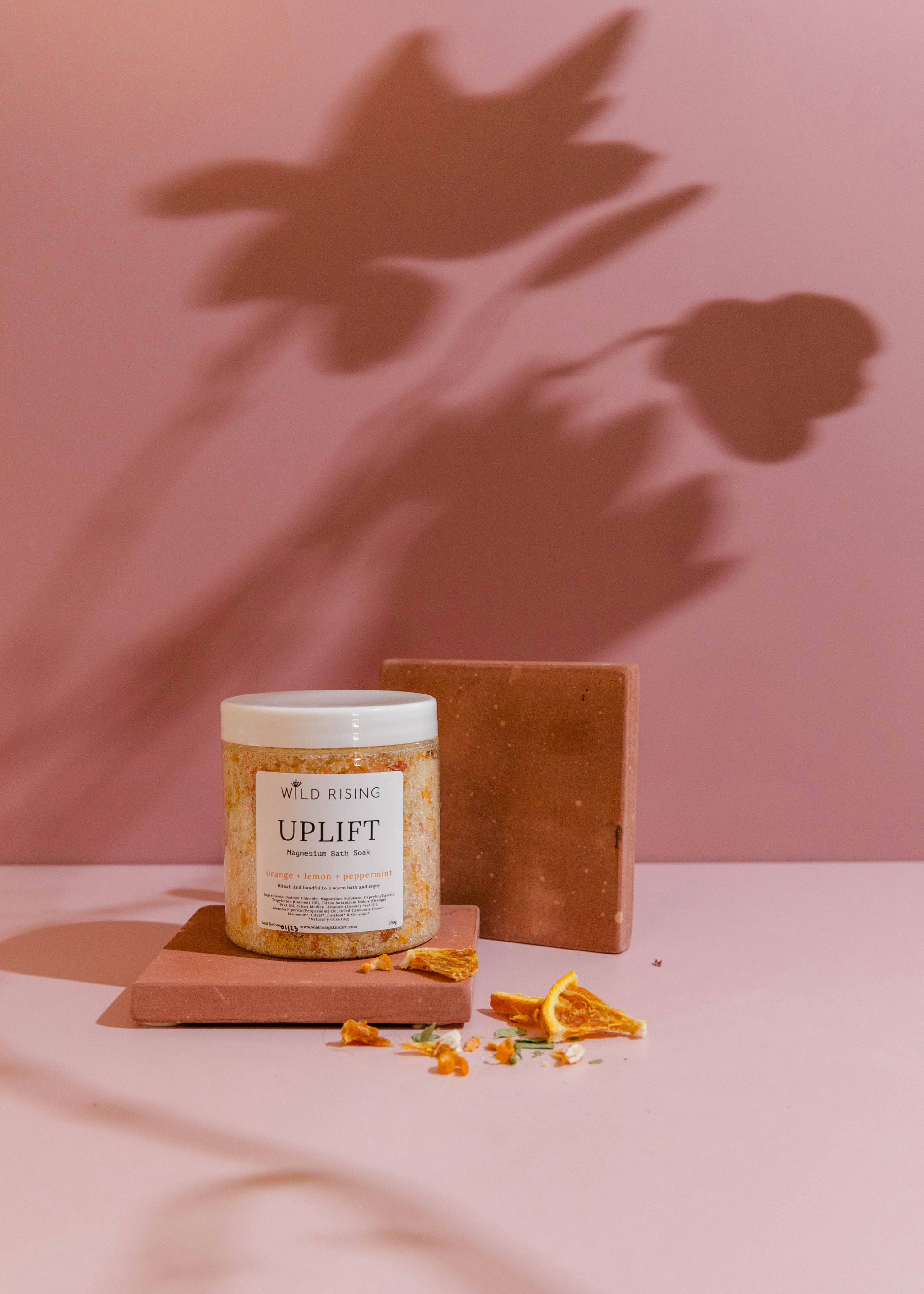 Uplift Himalayan Bath Salts With Orange
