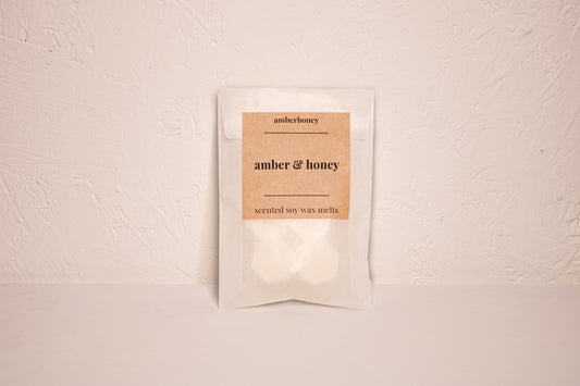 Amber & Honey Scented Soy Wax Melts