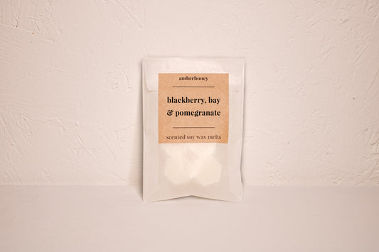 Blackberry, Bay & Pomegranate Scented Soy Wax Melts