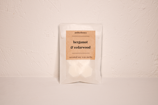 Bergamot & Cedarwood Scented Soy Wax Melts