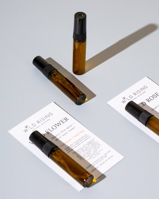 Wild Flower Natural Skincare Face Toner Travel Mini