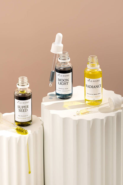 Wild Rising Natural Skincare Face Oil Serum