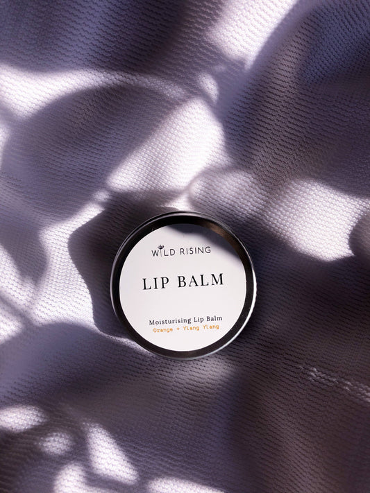 Wild Rising Natural Skincare Vegan Lip Balm Tin