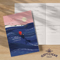 Wild Swimming Journal Logbook Sea Swimmer In Ocean Inside