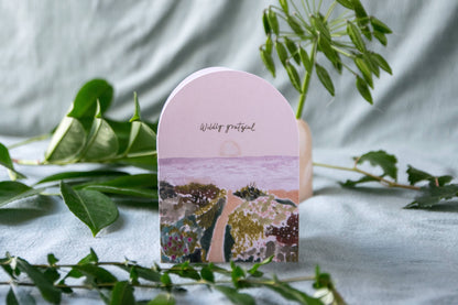 Wildflower Ocean Wildly Grateful Thank You Greeting Cards