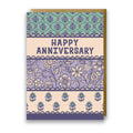 Happy Anniversary Floral Greeting Card
