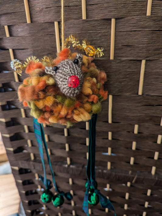 Pom Pom Animal Christmas Tree Decoration