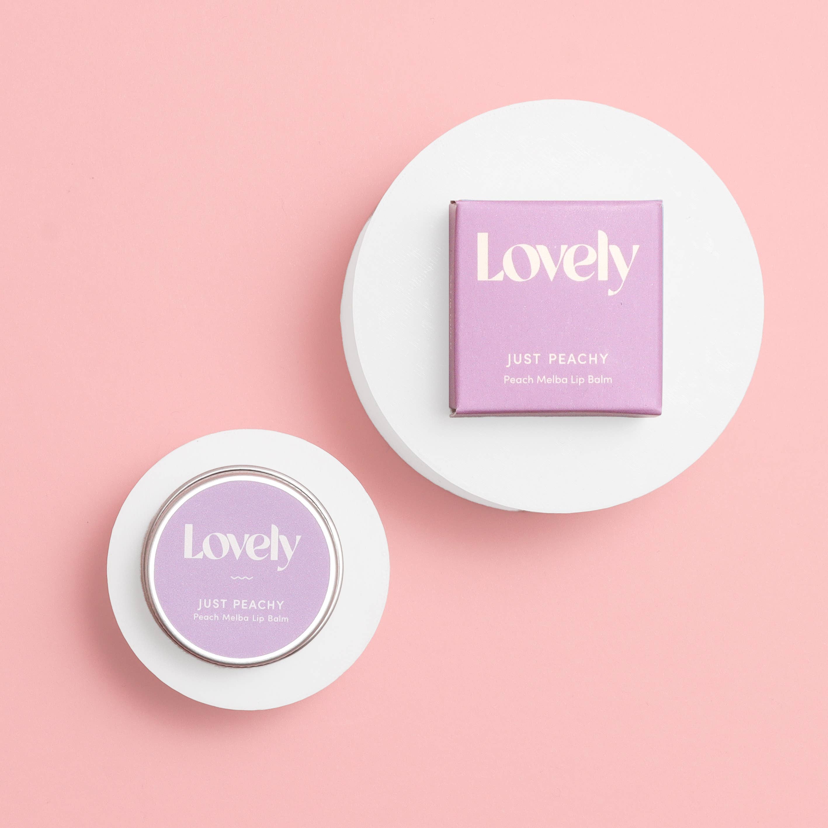 Peach Melba Lip Balm