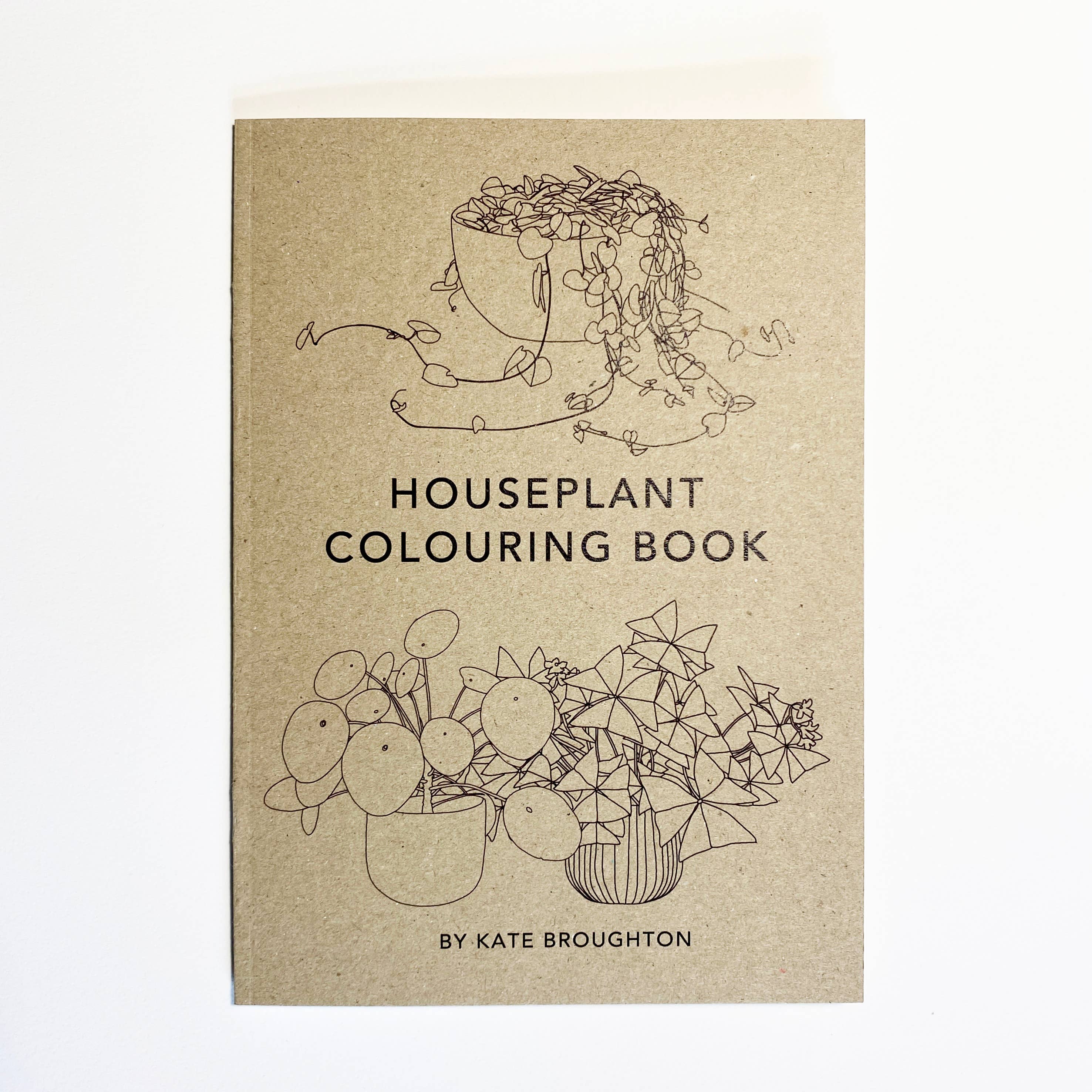 House Plant Colouring Book
