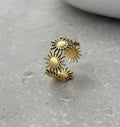 Sun Adjustable Ring - PVD Gold Plated