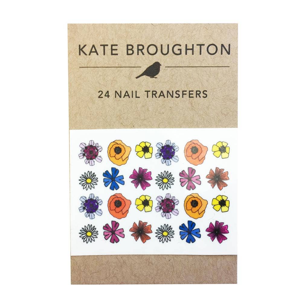 Wildflower Nail Art Transfers