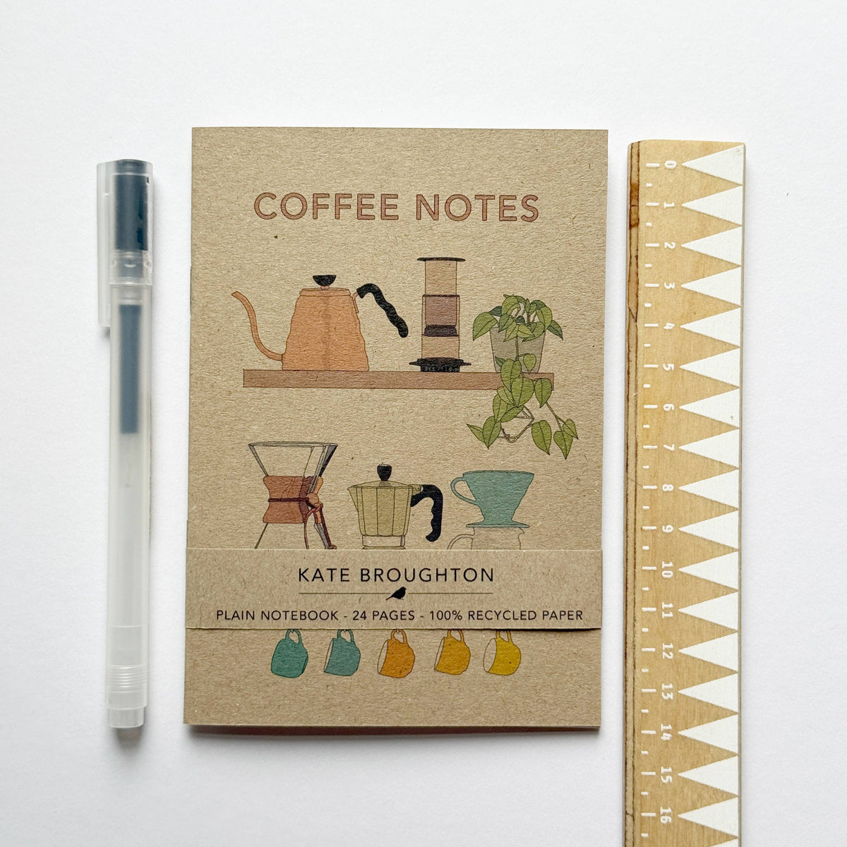 Illustrated Kraft Pocket Notebooks