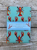 Lobster Print Tea Towel