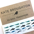 Whale Nail Art Transfers
