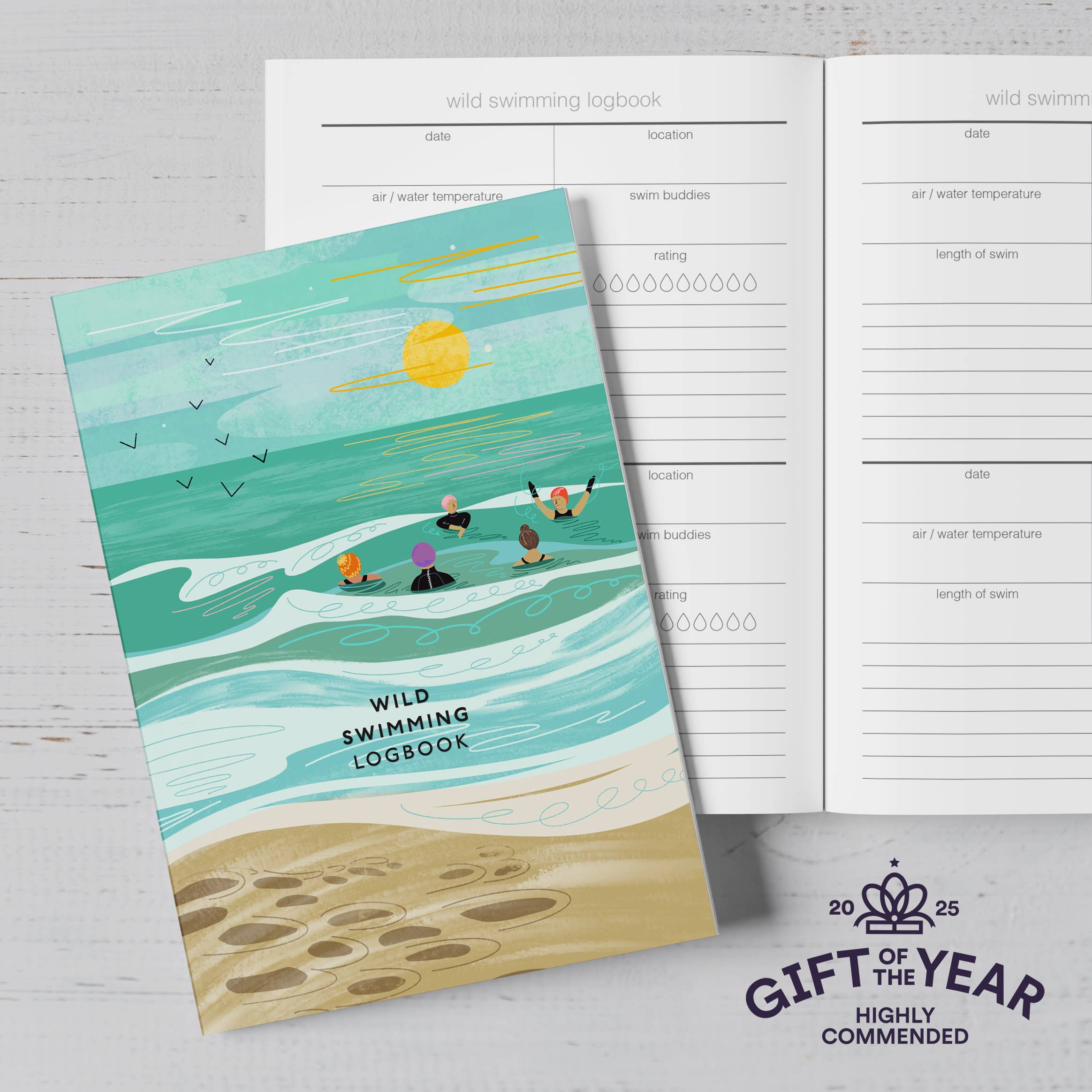 Wild Swimming Logbook/Journal