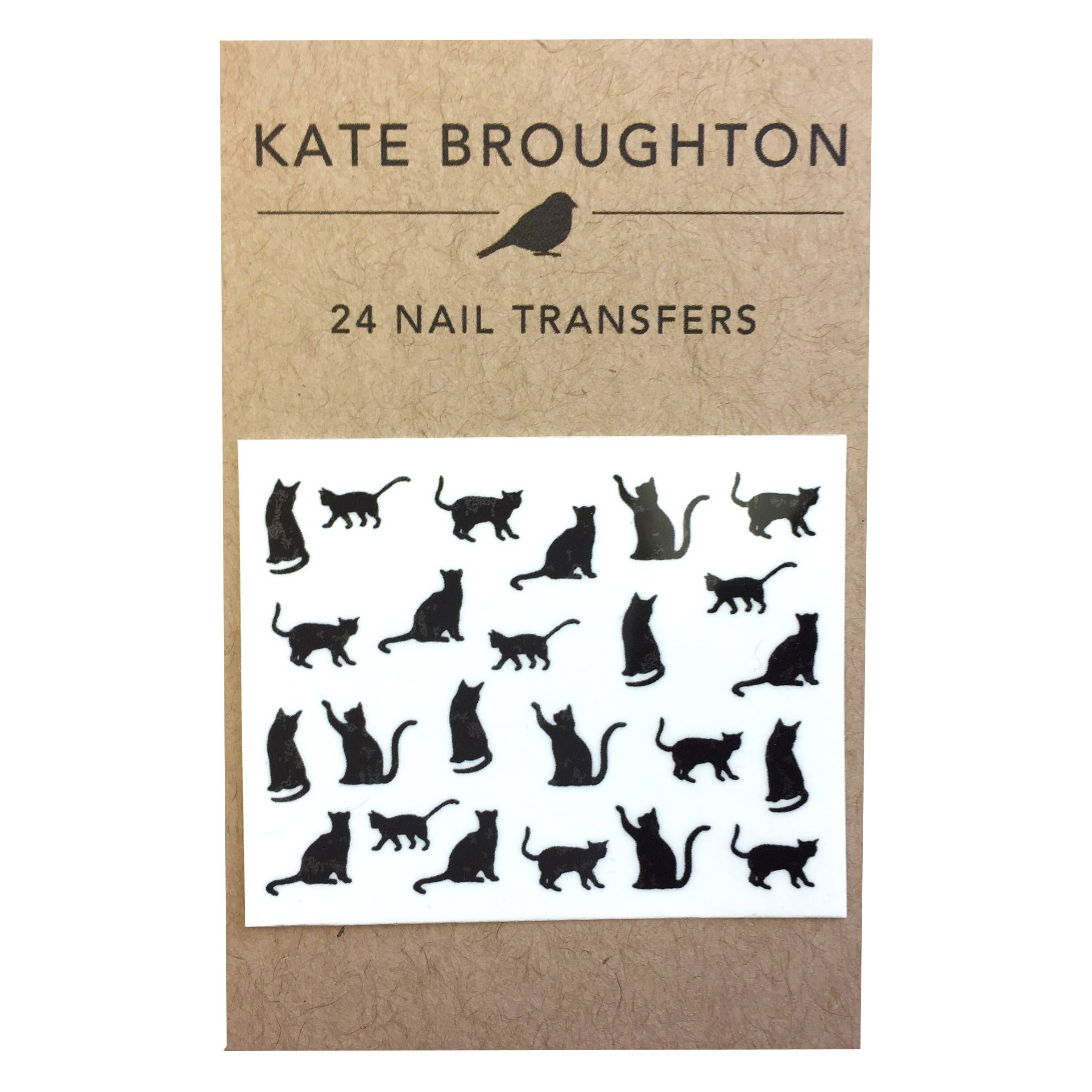 Cat Nail Art Transfers