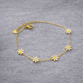 Daisy Bracelet - PVD Gold Plated