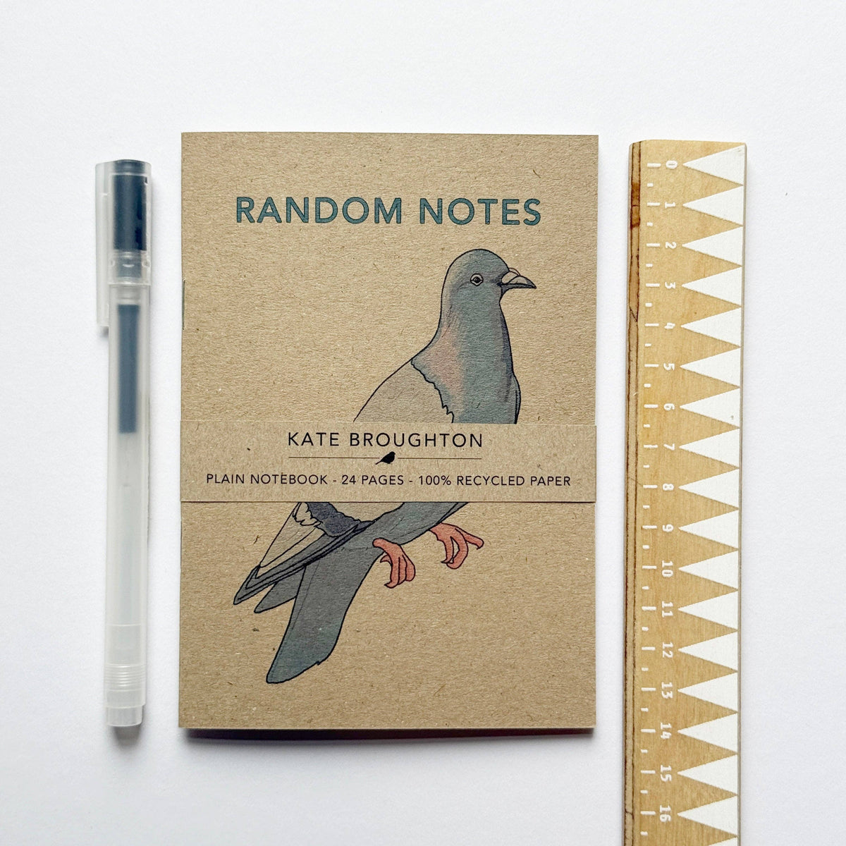 Illustrated Kraft Pocket Notebooks