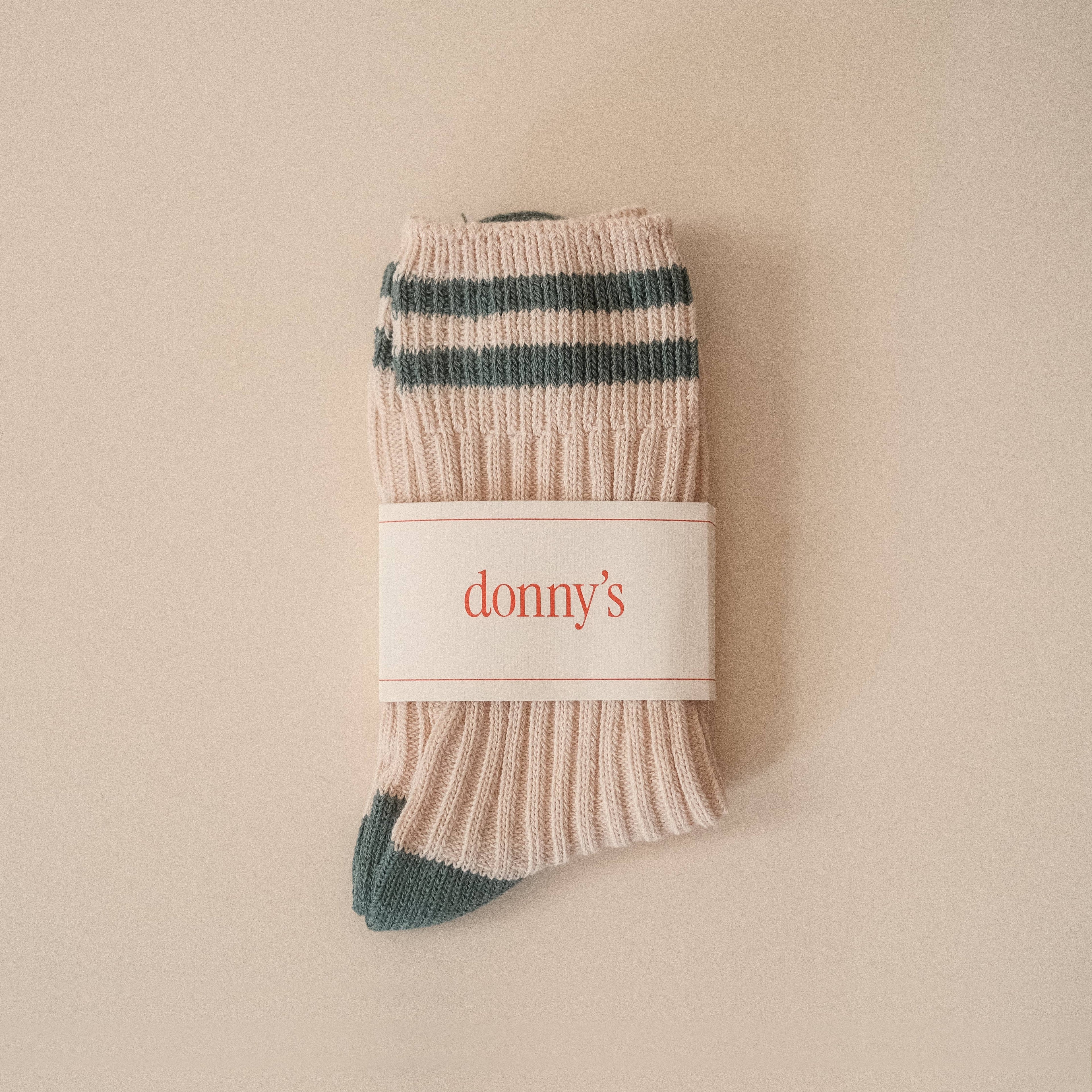 Varsity Stripe Knit Socks