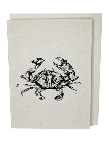 Crab Greeting Card