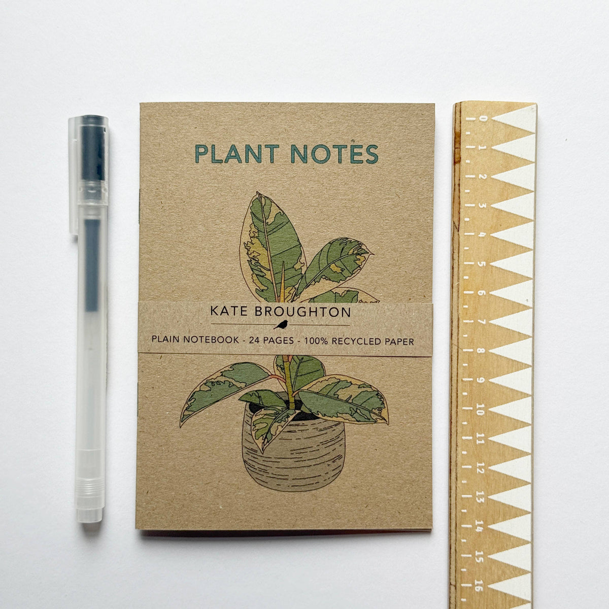 Illustrated Kraft Pocket Notebooks