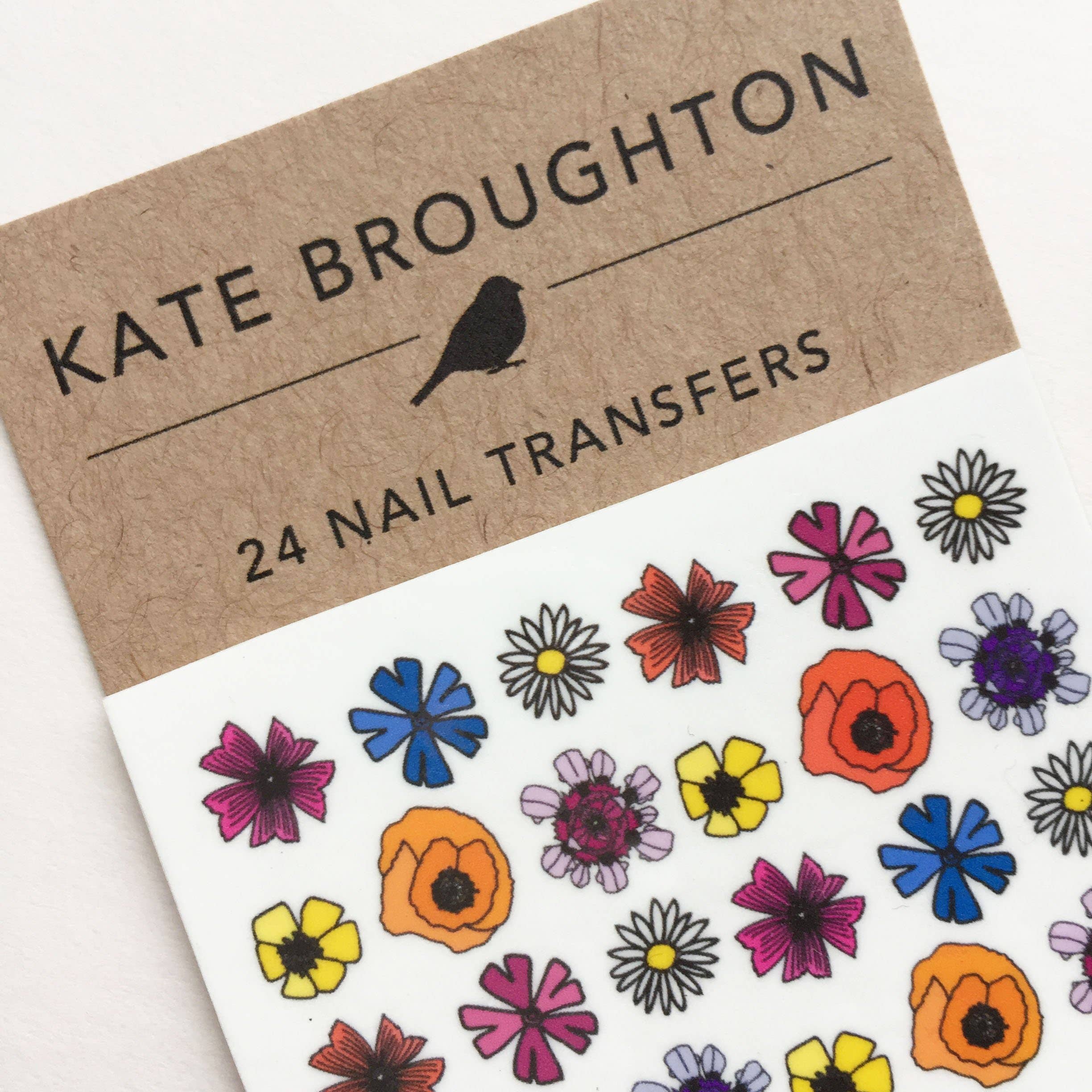 Wildflower Nail Art Transfers