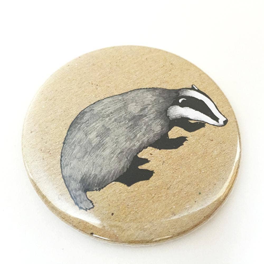 Illustrated Pocket Mirror