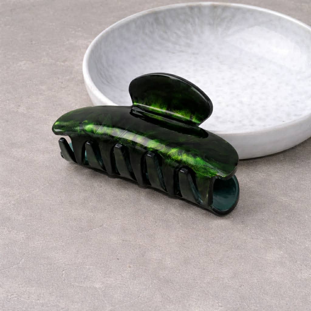 Pearlescent Hair Claw Clips