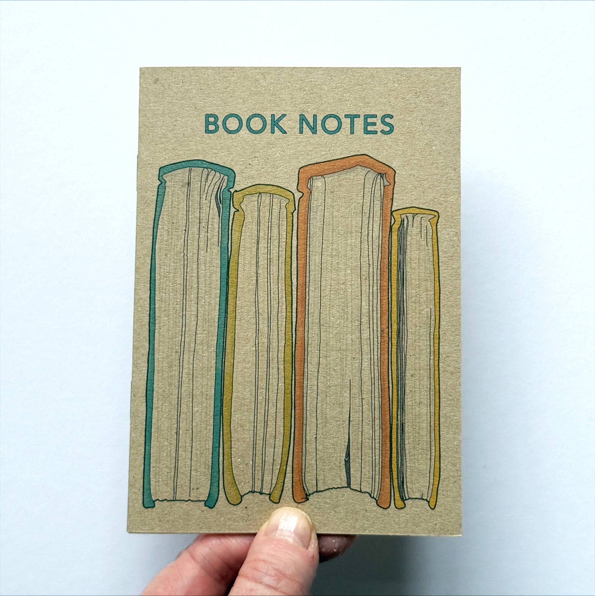 Illustrated Kraft Pocket Notebooks
