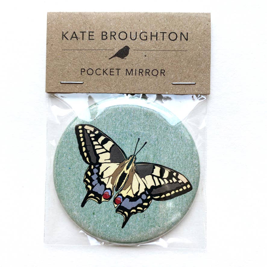 Illustrated Pocket Mirror