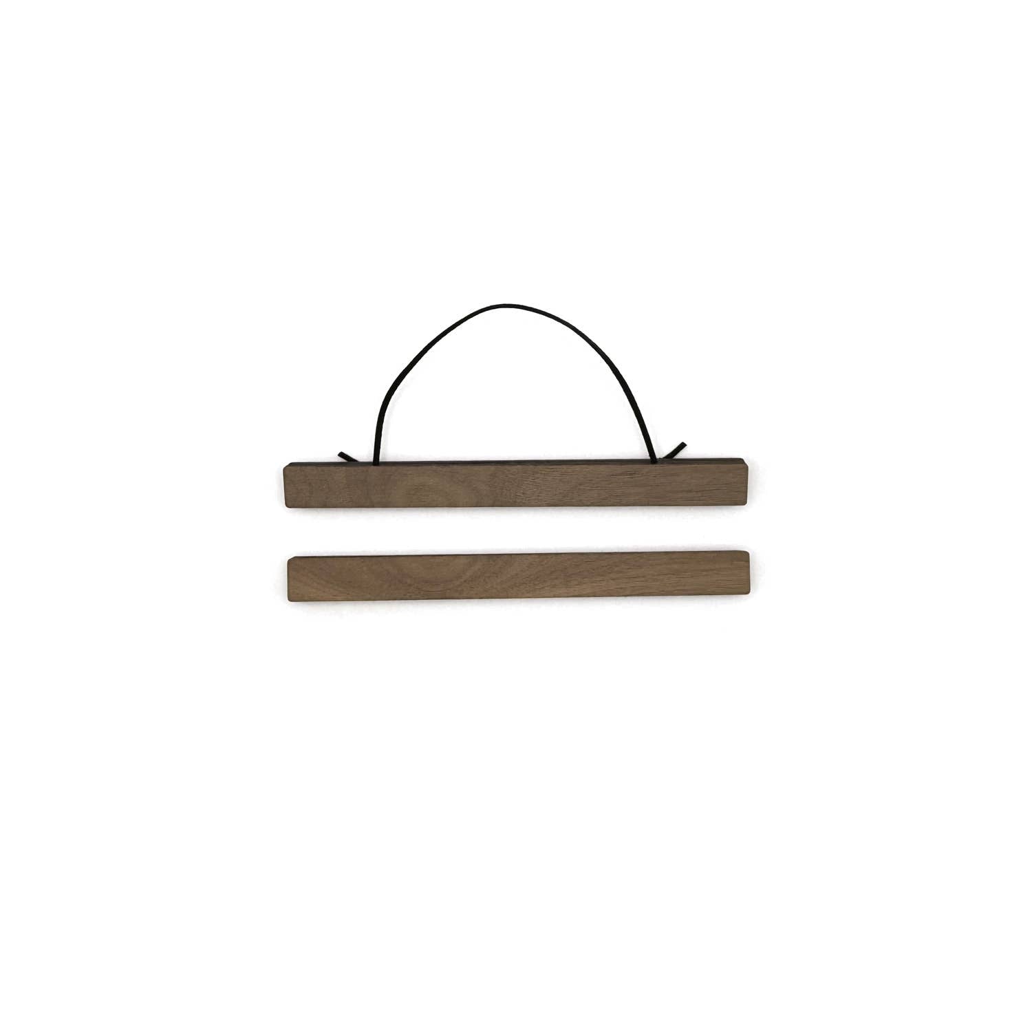 A4 Straight Walnut Art Print Hanger