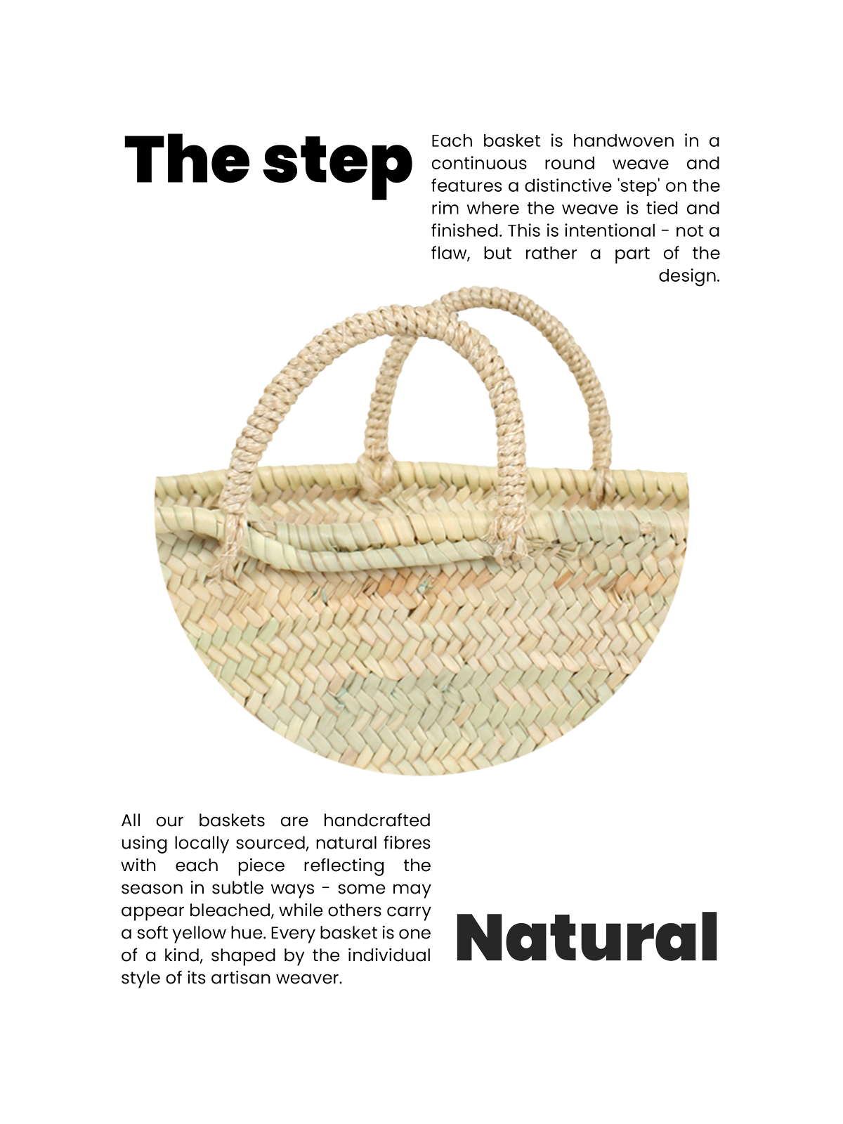 Medium Market Basket Bag