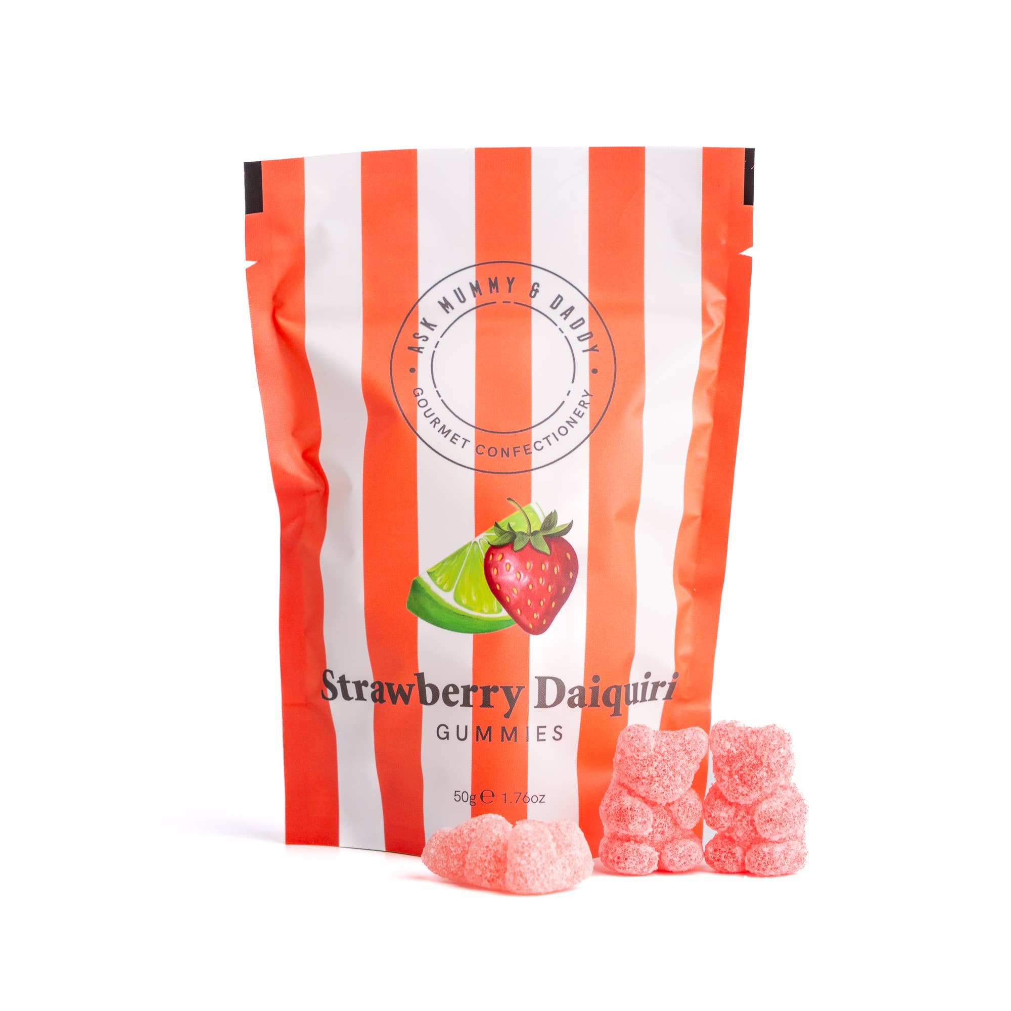 Strawberry Daiquiri Cocktail Flavoured Gummy Sweets