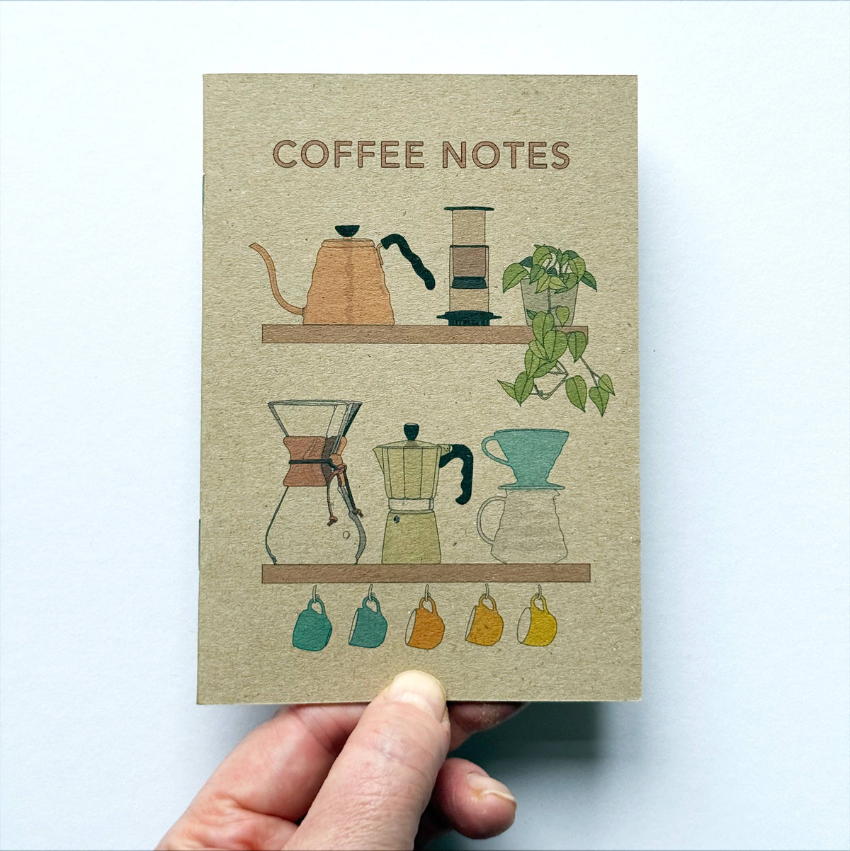 Illustrated Kraft Pocket Notebooks