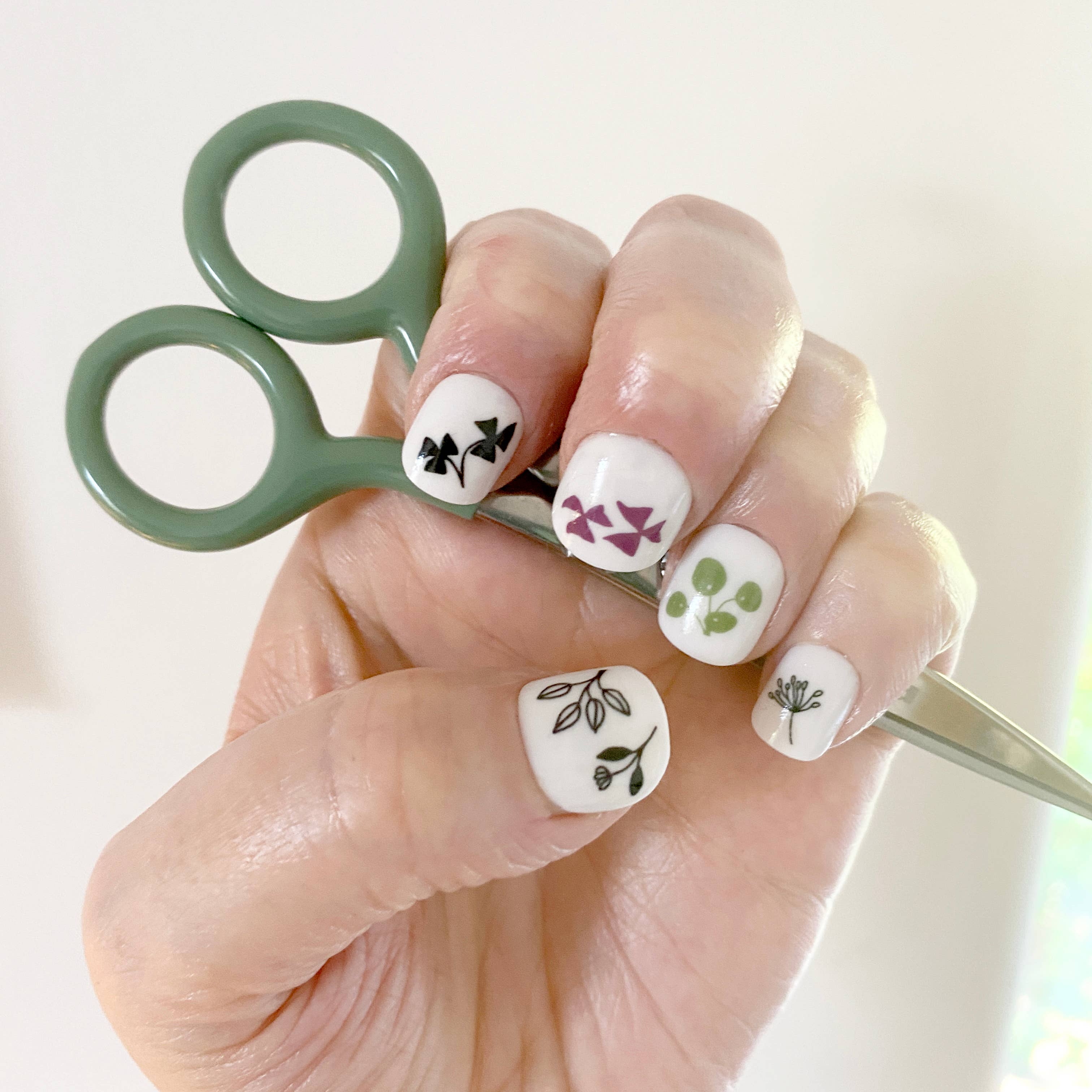 Plant Nail Art Transfers