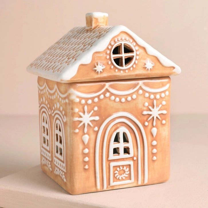 Gingerbread House Wax Melt Burner