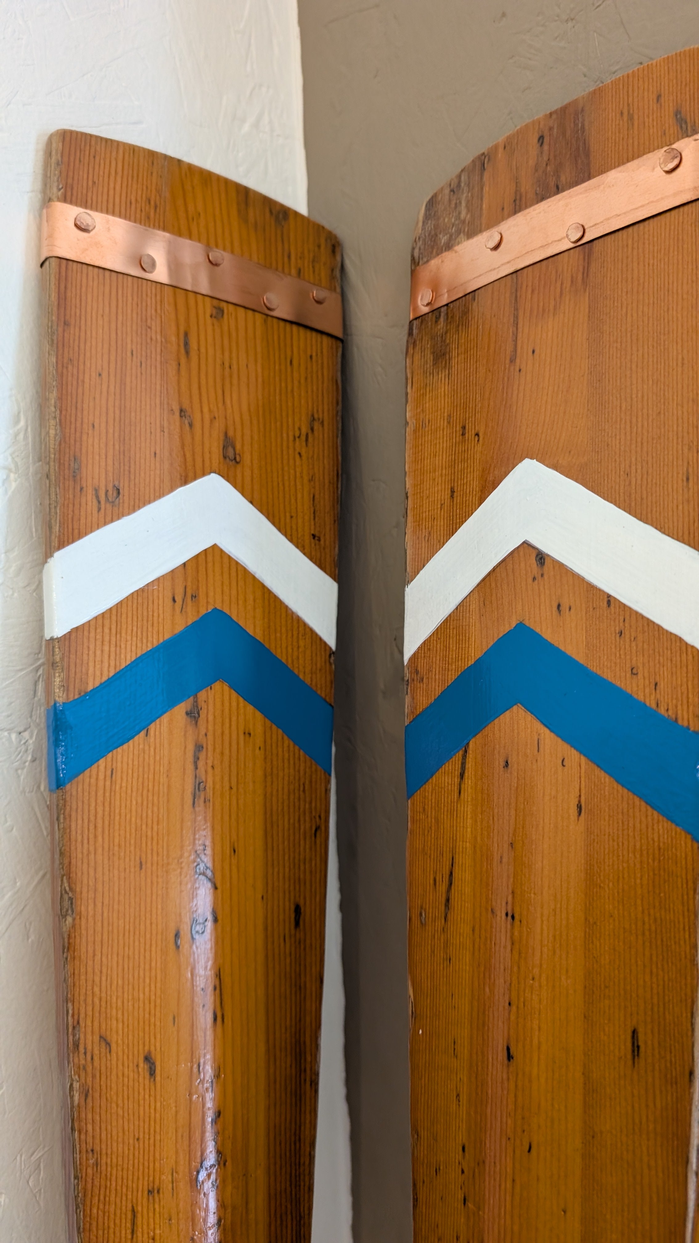 Reclaimed Wooden Oars