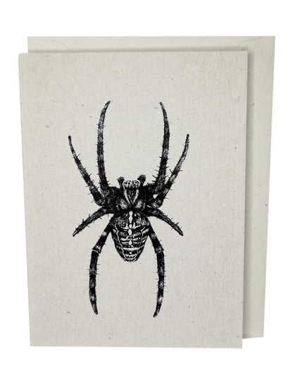 Spider Greeting Card